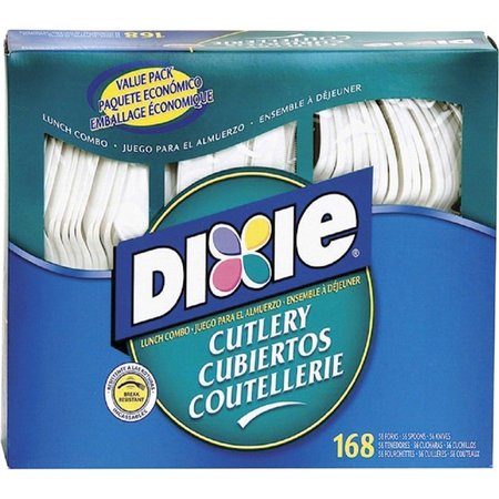 Dixie Cutlery, Combo Box, Hvy Duty 168PK DXECM168